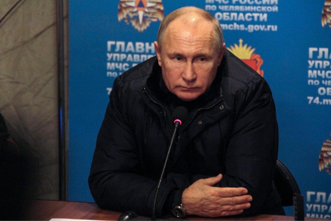 V. Putinas pareiškė užuojautą sprogimo Magnitogorsko daugiabutyje aukų šeimoms
