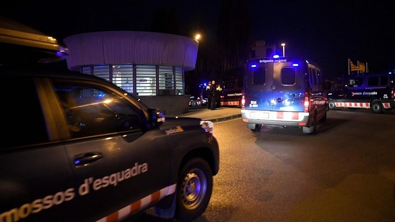 Prie Barselonos sudužus traukiniui žuvo vienas žmogus, 8 sužeisti