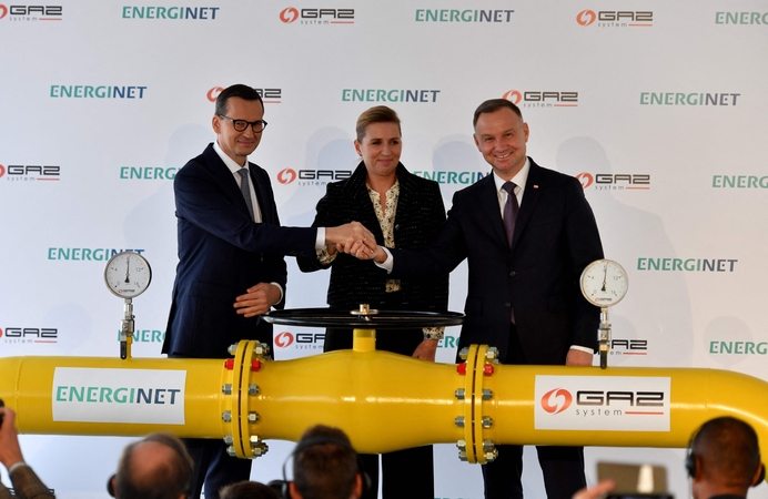 Lenkijoje oficialiai atidarytas naujasis „Baltic Pipe“ dujotiekis 