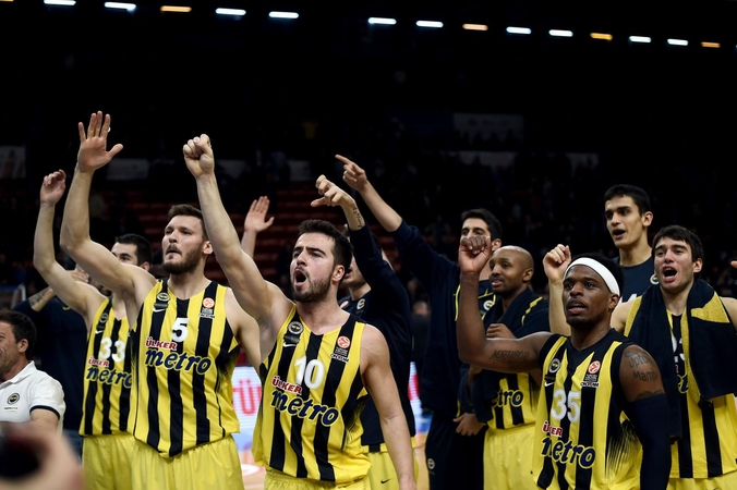 Turkijos klubų akistatoje sėkmė lydėjo „Fenerbahče Ulker“ krepšininkus