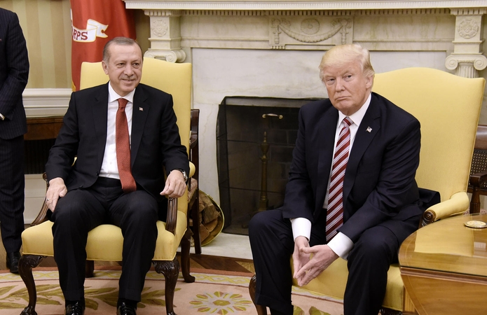 Recepas Tayyipas Erdoganas ir Donaldas Trumpas