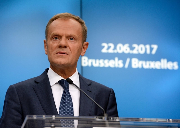 „Svajotojas“ D. Tuskas tikisi, kad Jungtinė Karalystė liks Europos Sąjungoje