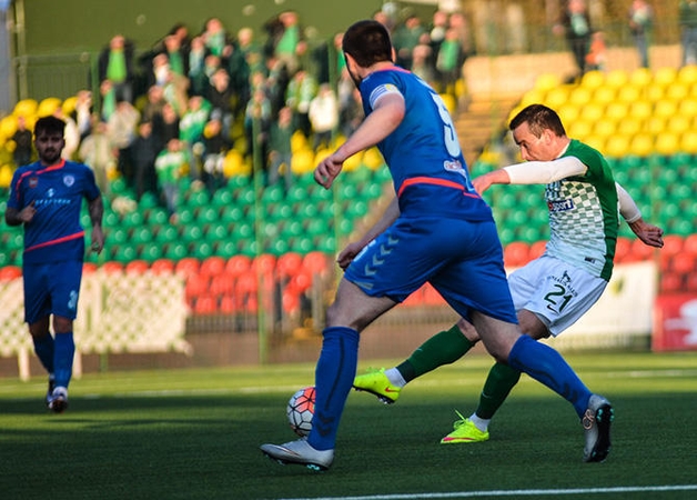 „Žalgirio“ futbolininkai nukovė "Stumbrą" ir pakilo į antrąją vietą