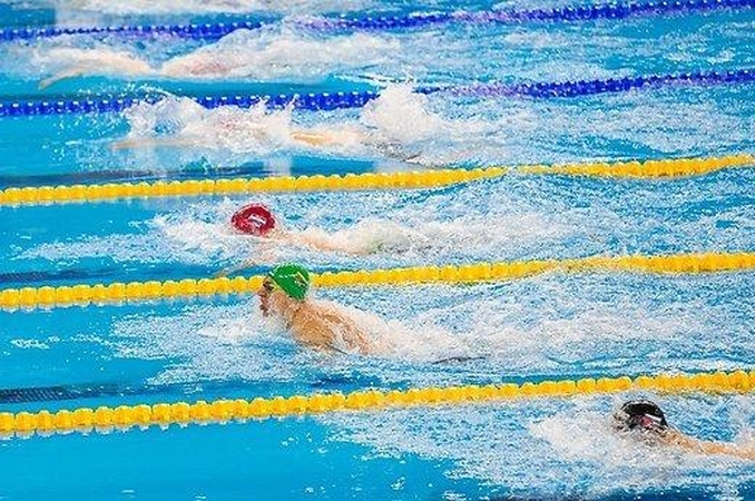 Plaukikas A. Šidlauskas laimėjo Europos žaidynių 50 m rungties krūtine finalą