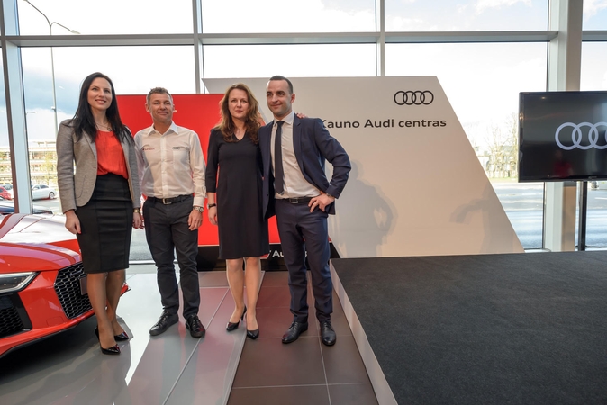 Kauno „Audi“ centre bus galima susipažinti ir su sportiniais modeliais