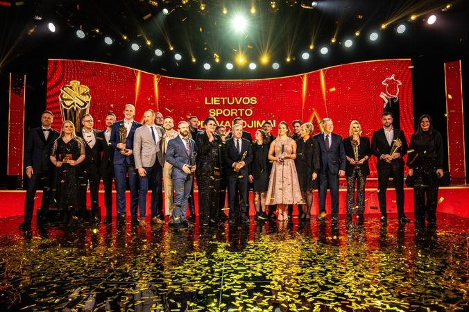 Lietuvos sporto apdovanojimuose – Mykolo Aleknos ir Dominikos Banevič triumfas 