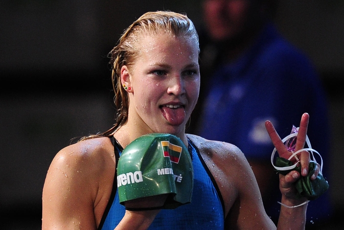 R. Meilutytė: myliu krepšinį, Lietuvoje jis visada išliks populiariausia sporto šaka