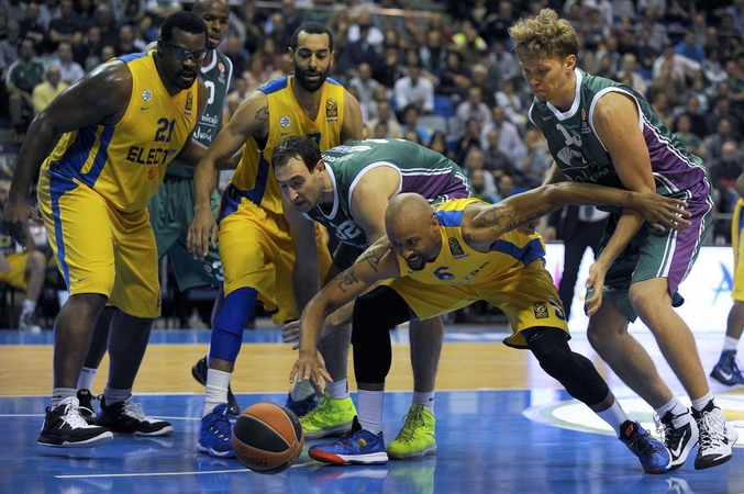 "Unicaja" komanda nusileido Tel Avivo "Maccabi" ekipai