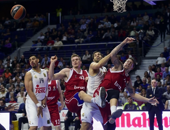 J. Mačiulio atstovaujamas "Real" mačo pabaigoje palaužė Bambergo ekipą