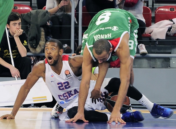 Traumų išretinta CSKA ekipa krito Vitorijoje