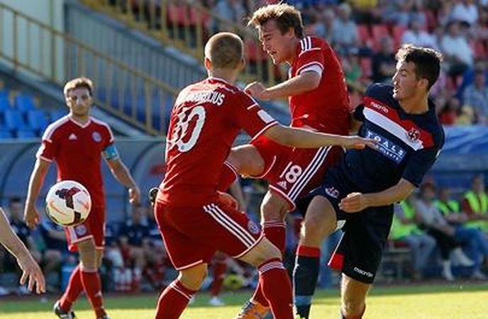 "Ekrano" futbolininkai neįveikė Europos lygos pirmojo kvalifikacinio etapo