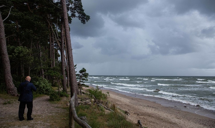 Tvarkant Olando Kepurę pirmą kartą panaudotas molio ir žvyro mišinys