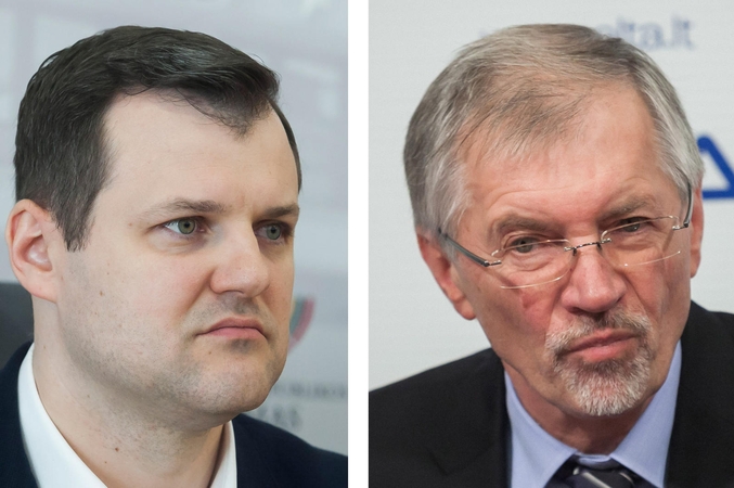 Gintautas Paluckas ir Gediminas Kirkilas