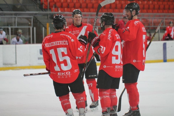  „Energijos“ ledo ritulininkai lengvai įveikė „Hockey Punks“ ekipą
