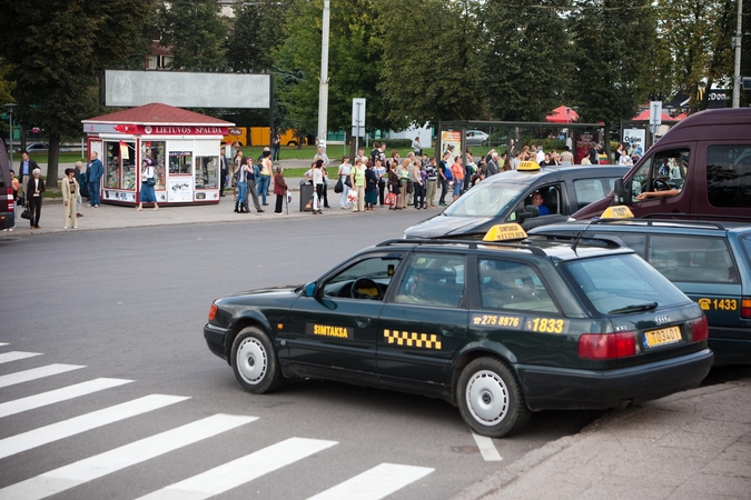 Neblaiviai vilnietei kelionė taksi kainavo labai brangiai