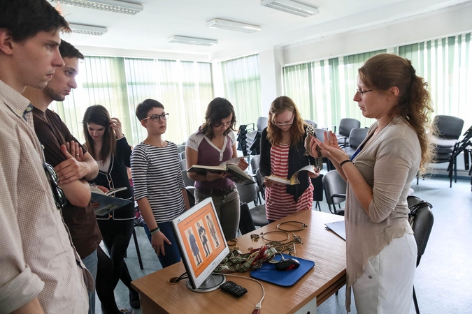 Studentai iš užsienio skuba mokytis lietuvių kalbos