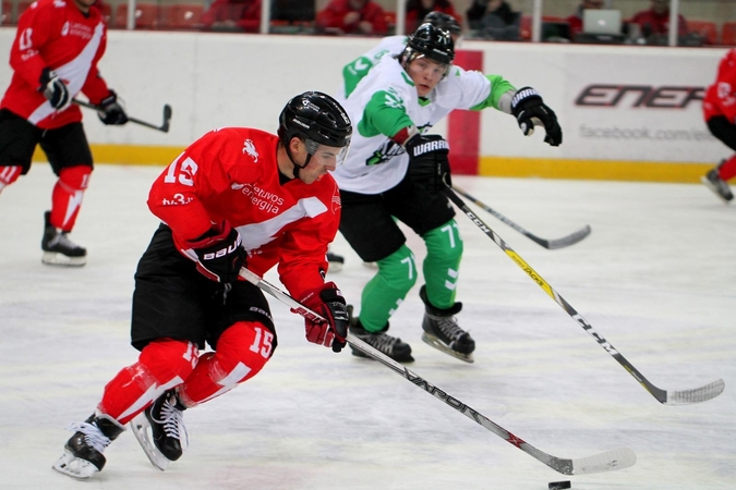 Jubiliejų „Energija“ paminėjo su D. Kasparaičiu ir pergale prieš „Kaunas Hockey“