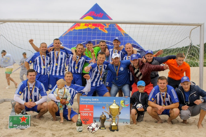 Lietuvos paplūdimio futbolo čempionate –  Kauno "Inkaro" komandos triumfas