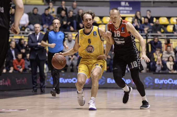 „Lietuvos ryto“ krepšininkai pralaimėjo Turine