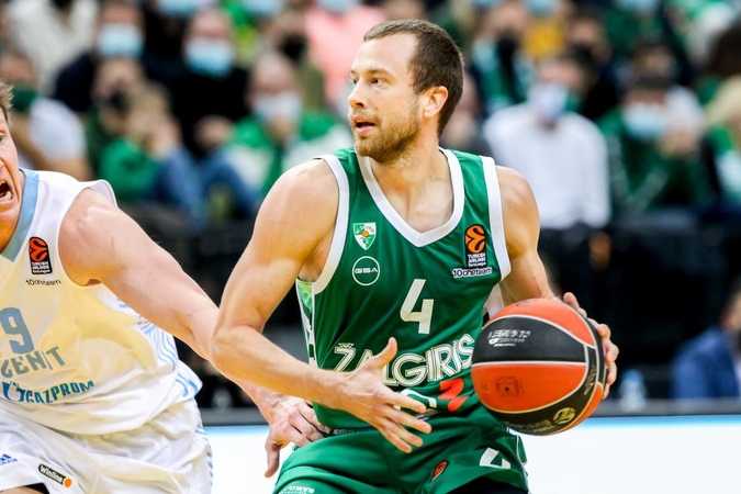 Pergalės Eurolygoje teks palaukti: „Žalgiris“ nusileido „Zenit“ krepšininkams