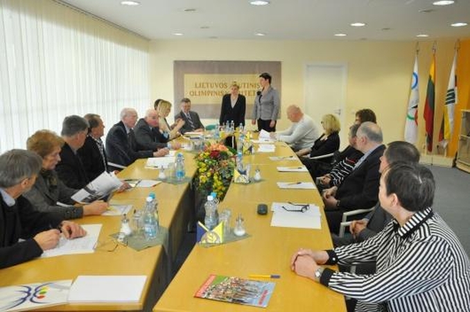 LTOK būstinėje įvyko Lietuvos olimpiečių asociacijos konferencija