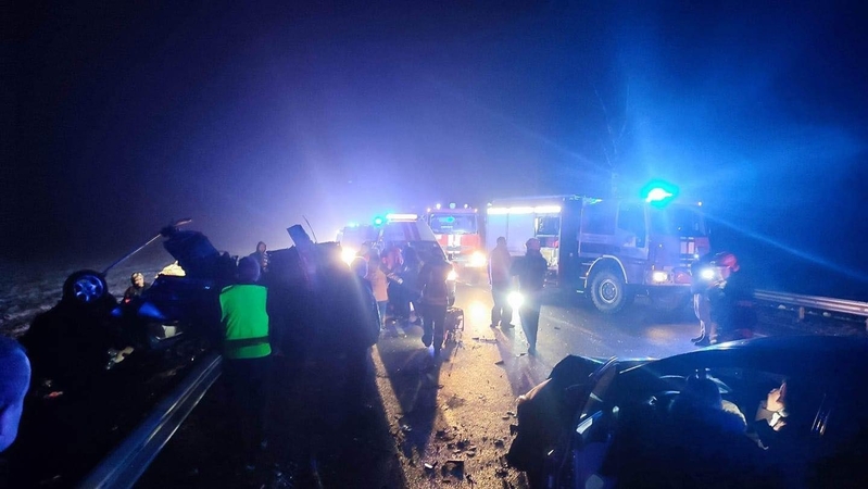 Panevėžio rajone – tragiška avarija: žuvo vyras ir kūdikis