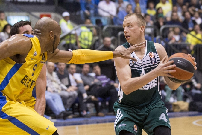 "Žalgirio" krepšininkai svečiuose turėjo pripažinti "Maccabi" pranašumą