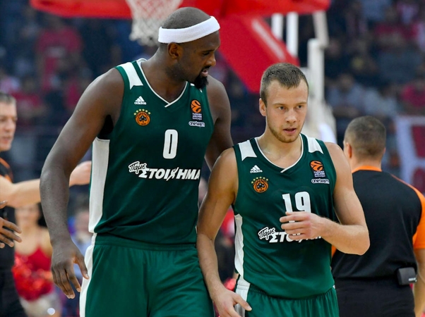 L. Lekavičius rungtynėse su „Maccabi“ pelnė 13 taškų, „Panathinaikos“ šventė pergalę