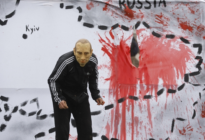 Žvalgyba: Rusija laiko Ukrainos teritorijoje 470 tūkst. žmonių sausumos kariuomenės grupuotę