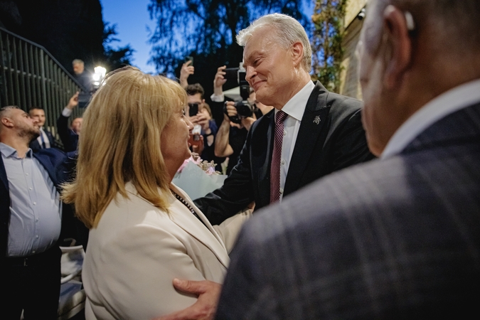 Vilija Blinkevičiūtė ir Gitanas Nausėda