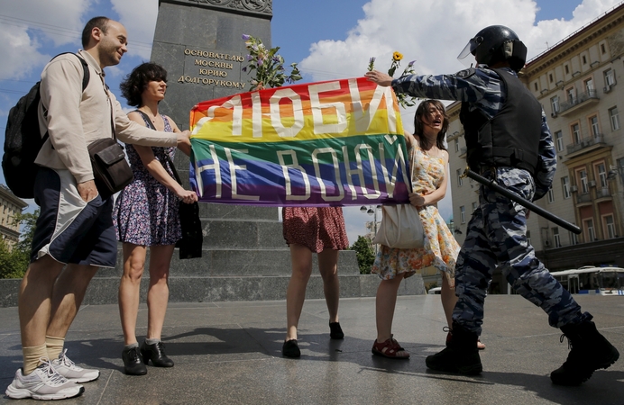 EŽTT apkaltino Rusiją pažeidus LGBTIQ asmenų teisę į žodžio laisvę