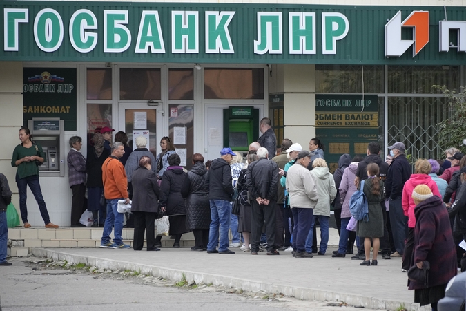 Po Rusijos įvykdytos Ukrainos sričių aneksijos teisių pažeidimų problema paaštrės 