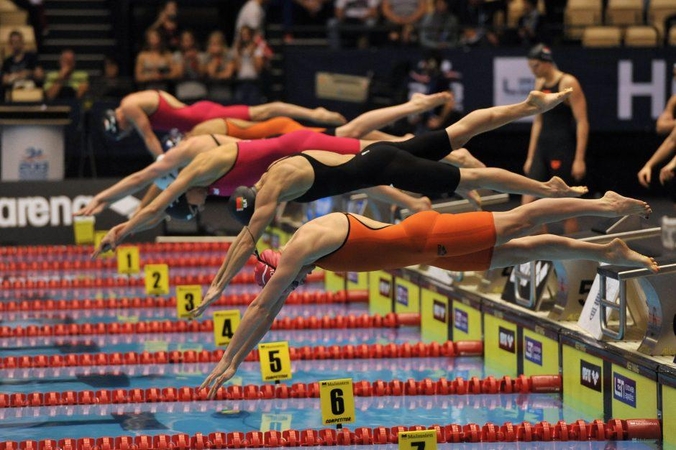 B. Kanapienytė – Europos jaunimo plaukimo pirmenybių 100 m rungties peteliške finale