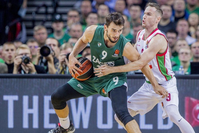 „Žalgiris“ svečiuose neatsilaikė prieš „Baskonia“ krepšininkus