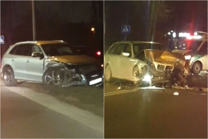 Juodasis antradienis Kauno gatvėse: susidūrimas Aleksote atskleidė ne vieną BMW vairuotojos nuodėmę 