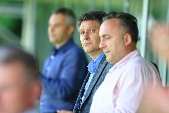 "Trakų" futbolininkams pristatytas naujas strategas