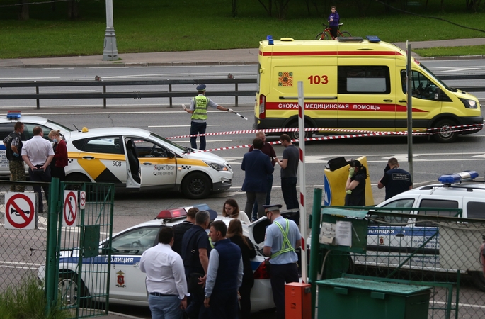 Maskvos centre per susišaudymą sužeisti du policininkai