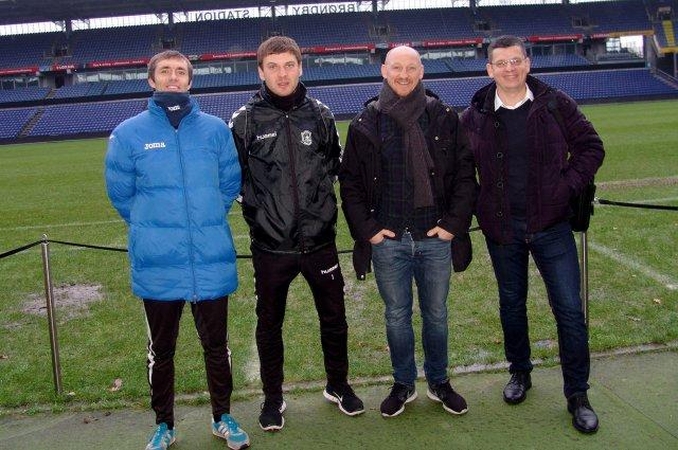 Lietuvos vaikų futbolo treneriai patirties sėmėsi Danijoje
