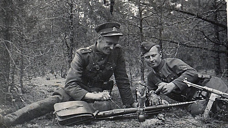 Adolfas Ramanauskas-Vanagas ir Albertas Perminas-Jūrininkas