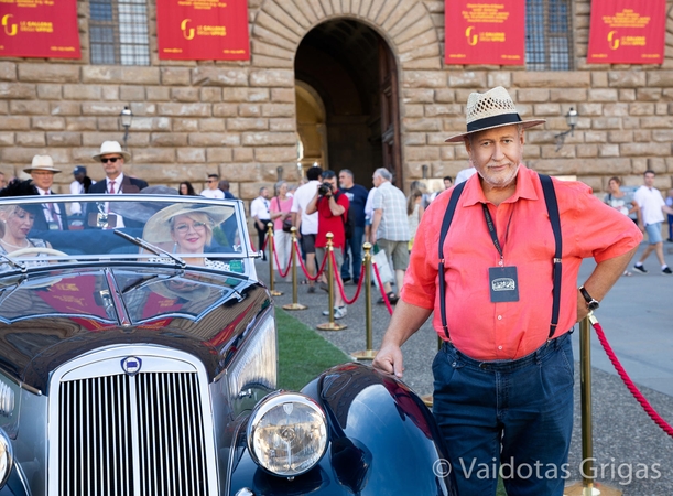 S. Karosas laimėjo Didįjį prizą Florencijos istorinių automobilių parodoje