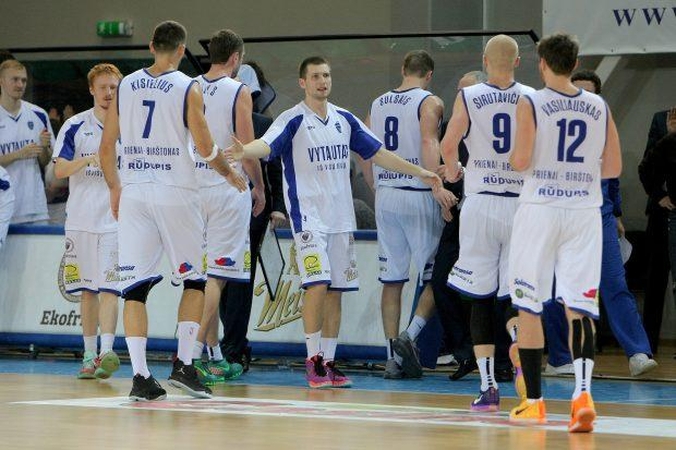 Be keitimų žaidęs L. Kisielius tempė "Vytautą" į pergalę