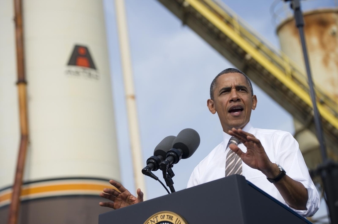 B.Obama dėl JAV valdžios paralyžiaus tiesiogiai užsipuolė Atstovų Rūmų pirmininką