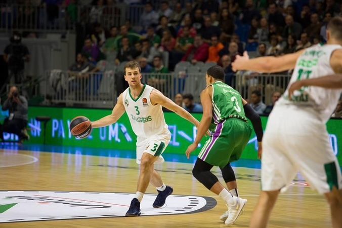 „Žalgirio“ krepšininkai svečiuose po pratęsimo palaužė „Unicaja“ komandą