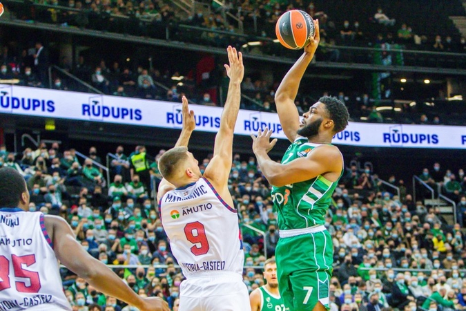 „Žalgirio“ krepšininkai susitvarkė su „Baskonia“ 