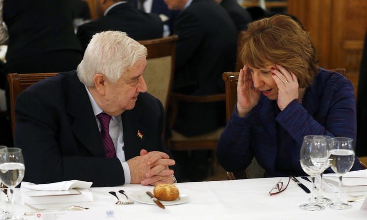 C.Ashton į Kijevą išskris jau antradienį