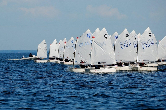 Kauno mariose startavo tarptautinė regata „Rudens vėjas“