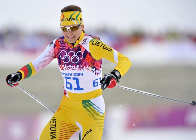 Slidininkė I.Ardišauskaitė olimpinių žaidynių 10 km lenktynėse užėmė 67-ąją vietą