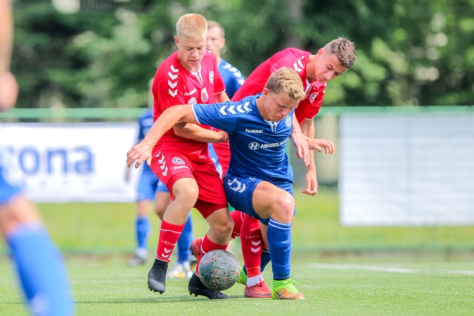 Po atkaklaus mūšio – į lyderių gretas