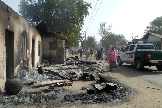 Nigerijoje per „Boko Haram“ išpuolį žuvo beveik 90 žmonių