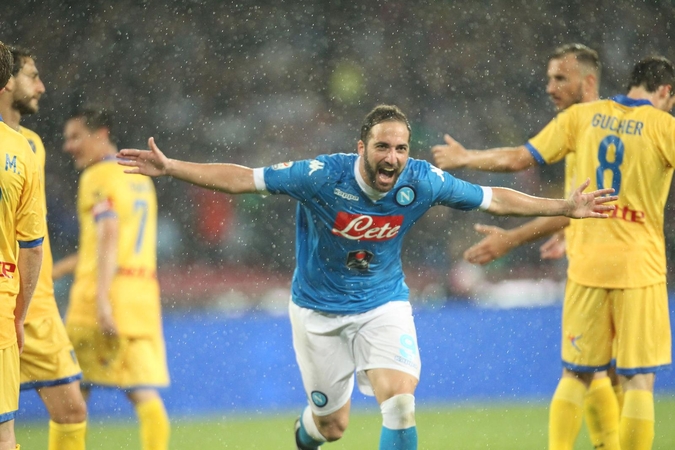 G. Higuaino rekordas ir penktasis Italijos „Napoli“ klubo sidabras